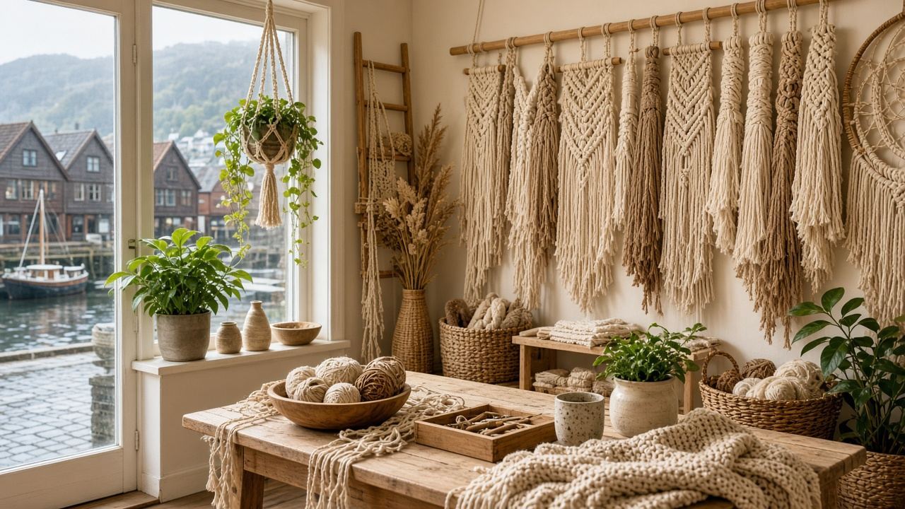 Macrame / fiber craft workshop story image