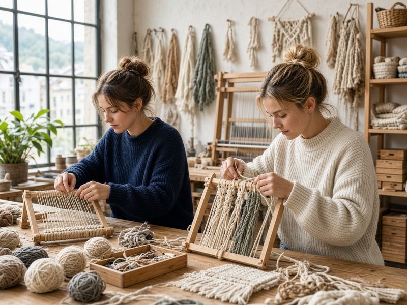 Open studio at Macrame Rubyspring
